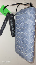Load image into Gallery viewer, Vegan leather denim colour wallet - North of Fifty Indigenous Boutique