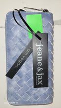 Load image into Gallery viewer, Vegan leather denim colour wallet - North of Fifty Indigenous Boutique