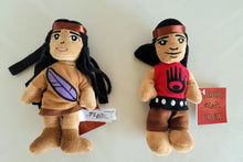 Load image into Gallery viewer, 12" Culture Canoe with 3 finger puppets, a Native artist Bill Helin design - North of Fifty Indigenous Boutique