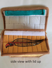 Load image into Gallery viewer, Longhouse play set with 4 finger puppets, a Native artist Bill Helin design - North of Fifty Indigenous Boutique