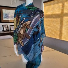 Charger l'image dans la galerie, "All My Relations" Scarf design by Native Artist, Storm Angeconeb - North of Fifty Indigenous Boutique