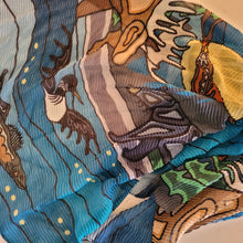 Charger l'image dans la galerie, "All My Relations" Scarf design by Native Artist, Storm Angeconeb - North of Fifty Indigenous Boutique