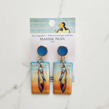 Load image into Gallery viewer, "Not Forgotten" Vegan Leather Earrings, artwork by Native artist Maxine Noel - North of Fifty Indigenous Boutique