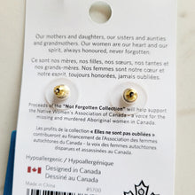 Load image into Gallery viewer, "Not Forgotten" Vegan Leather Earrings, artwork by Native artist Maxine Noel - North of Fifty Indigenous Boutique