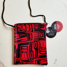 Load image into Gallery viewer, Eagle Crest Crossbody purse, Bella Bella Artist Ben Houstie design - North of Fifty Indigenous Boutique