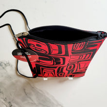 Load image into Gallery viewer, Eagle Crest Crossbody purse, Bella Bella Artist Ben Houstie design - North of Fifty Indigenous Boutique