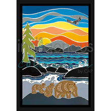 Load image into Gallery viewer, Shelley Davies Canada Follow Me Wall Art | Native Art Canada