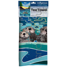 Charger l'image dans la galerie, "Melts My Heart" Tea Towel by Coast Salish artist, Shelley Davies