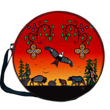 Load image into Gallery viewer, Indigenous Drum Bag North Of Fifty
