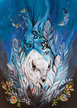 Charger l'image dans la galerie, Buffalo Spirit by Native artist Karen Erickson, North of Fifty 50