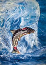 Charger l'image dans la galerie, Spirit Bear I by Métis artist, Karen Erickson, indigenous art, North of Fifty 50