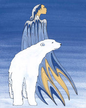 Load image into Gallery viewer, LIMITED EDITION ART PRINT - Mother Winter by Native Artist Maxine Noel - North of 50 Métis Designs