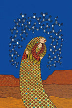 Load image into Gallery viewer, Under The Stars indigenous wall art by Victoria McKinney Canada
