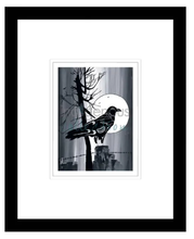 Load image into Gallery viewer, "Full Moon Raven" by Kwakwaka’wakw and French Canadian artist, Diane Levesque