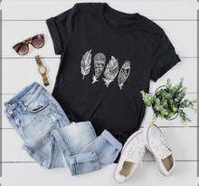 Load image into Gallery viewer, Feather T-shirt