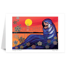 Load image into Gallery viewer, Betty Albert Evening Sun Woman Wall Art | Native Art Canada