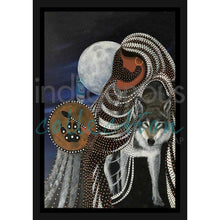 Load image into Gallery viewer, "Shape Shifter" Wall Art by Cree artist Betty Albert