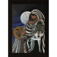 Load image into Gallery viewer, "Shape Shifter" Wall Art by Cree artist Betty Albert
