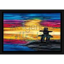 Load image into Gallery viewer, Shawna Boulette Grapentine Direction Determines Destination Wall Art | Native Art Canada