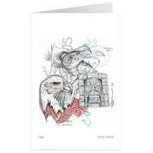 Load image into Gallery viewer, Charles Silverfox Eagle Wall Art | Native Art Canada