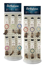 Load image into Gallery viewer, Birthstone Dreamcatchers with 2 inch rings/hoops - North of Fifty Indigenous Boutique