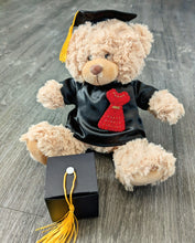 Load image into Gallery viewer, Graduation Bear with Beaded Pin - North of Fifty Indigenous Boutique