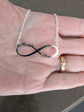 Load image into Gallery viewer, Michif Niiya Infinity Necklace – Sterling Silver