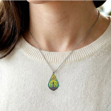 Charger l'image dans la galerie, Collier Dôme Verre Femme Terre Forte
