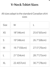 Load image into Gallery viewer, Hummingbird Women's Vneck Tshirt, design by Kwakwaka’wakw Artist Francis Dick - North of Fifty Indigenous Boutique