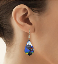 Load image into Gallery viewer, "Wolf" Earrings by Indigenous Artist, Jessica Somers - North of Fifty Indigenous Boutique
