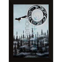 Load image into Gallery viewer, Shelley Davies Eagle Moon Wall Art | Native Art Canada
