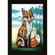 Load image into Gallery viewer, Stephanie White Spirit Fox Wall Art | Native Art Canada