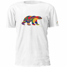 Load image into Gallery viewer, Alpha Bear, Tshirt in Adult and Youth Sizes Design by Dawn Oman - North of Fifty Indigenous Boutique