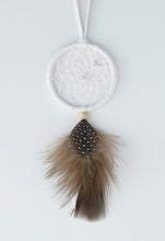 Load image into Gallery viewer, Birthstone Dreamcatchers with 2 inch rings/hoops - North of Fifty Indigenous Boutique