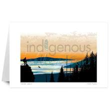 Load image into Gallery viewer, "Climber Lookout" Wall Art, artwork by Indigenous artist Mark Preston
