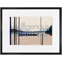 Load image into Gallery viewer, Mark Preston Curtis Canoe Wall Art | Native Art Canada