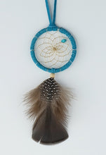 Load image into Gallery viewer, Birthstone Dreamcatchers with 2 inch rings/hoops - North of Fifty Indigenous Boutique