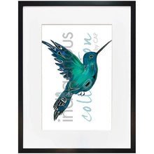 Charger l'image dans la galerie, Diane Levesque Hummingbird Wall Art | Native Art Canada