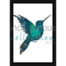 Charger l'image dans la galerie, Diane Levesque Hummingbird Wall Art | Native Art Canada
