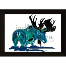 Load image into Gallery viewer, Moose by Kwakwaka’wakw and French Canadian artist, Diane Levesque