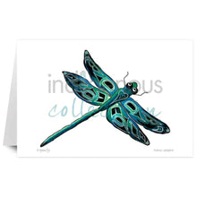 Load image into Gallery viewer, Dragonfly by Kwakwaka’wakw and French Canadian artist, Diane Levesque
