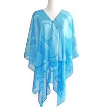 Load image into Gallery viewer, Hummingbird Sheer Kimono Scarf
