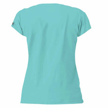 Load image into Gallery viewer, Hummingbird Women's Vneck Tshirt, design by Kwakwaka’wakw Artist Francis Dick - North of Fifty Indigenous Boutique