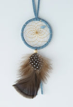 Load image into Gallery viewer, Birthstone Dreamcatchers with 2 inch rings/hoops - North of Fifty Indigenous Boutique