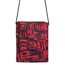 Load image into Gallery viewer, Eagle Crest Crossbody purse, Bella Bella Artist Ben Houstie design - North of Fifty Indigenous Boutique