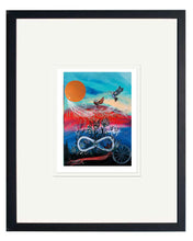 Load image into Gallery viewer, Metis Pride Framed Art by Karen Erickson - North of Fifty Indigenous Boutique