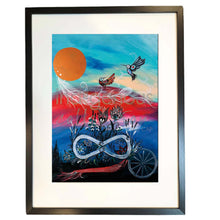 Load image into Gallery viewer, Metis Pride Framed Art by Karen Erickson - North of Fifty Indigenous Boutique