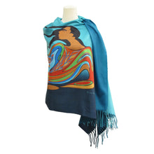 Load image into Gallery viewer, Native artist, Indigenous Art, Sioux, Maxine Noel, Shawl
