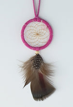 Load image into Gallery viewer, Birthstone Dreamcatchers with 2 inch rings/hoops - North of Fifty Indigenous Boutique