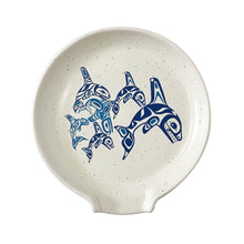 Load image into Gallery viewer, Spoon Rest - Orca Family by Paul Windsor - North of Fifty Indigenous Boutique